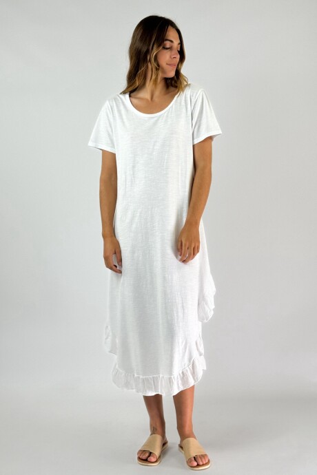 VESTIDO ESMERALDA Blanco