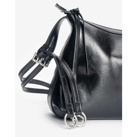 Cartera Formato Bandolera - Marron Chocolate Negro