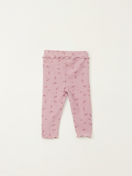 Set remera y pantalón lanilla Rosa