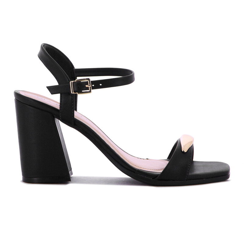 Sandalia Ramarim Mujer Taco 8cm Negro