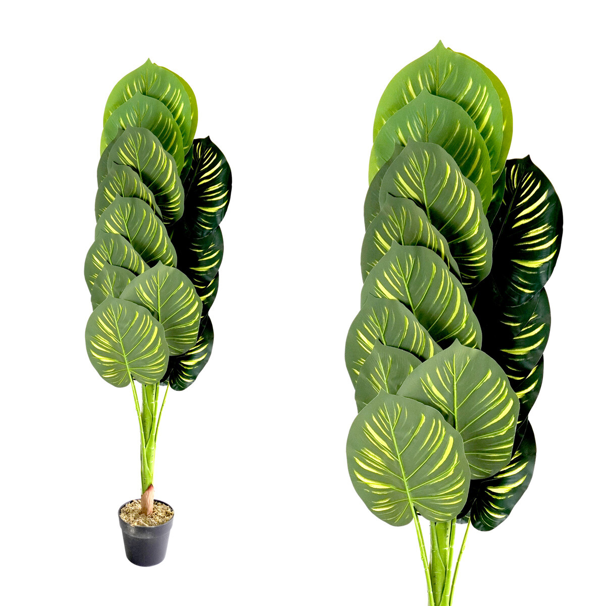 PLANTA ARTIFICIAL C/MACETA COSTILLA DE ADAN 