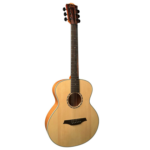 Guitarra folk Bromo BAA8S natural mini jumbo c/ funda Guitarra folk Bromo BAA8S natural mini jumbo c/ funda