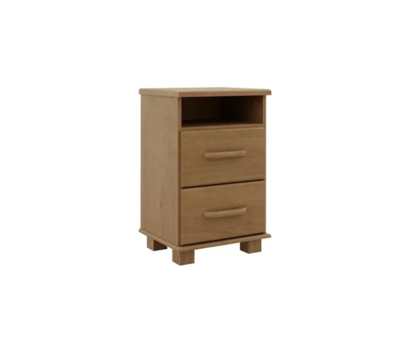 Mesa De Luz Bronze 2 Cajones 1137fn Freijo 