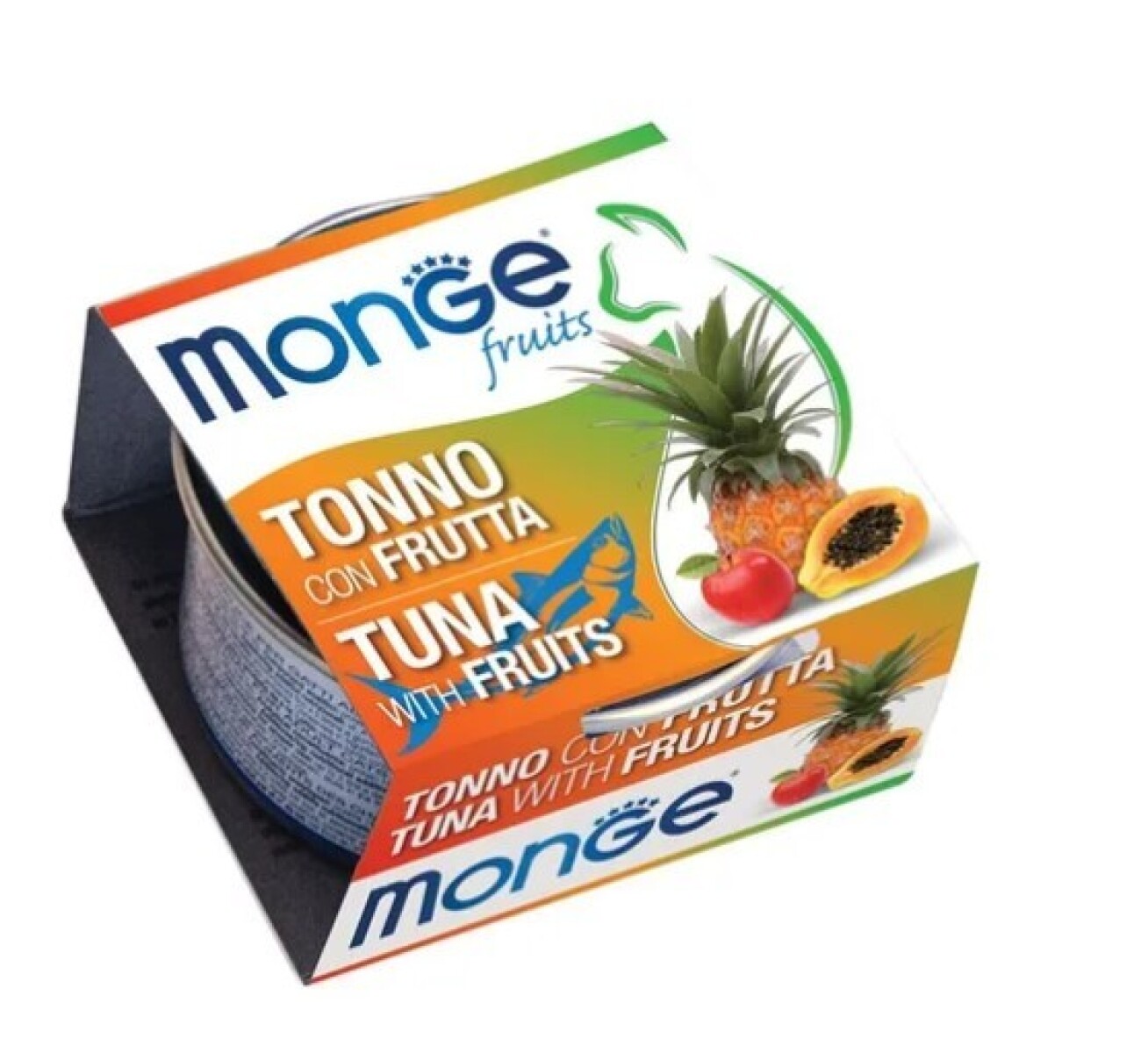 MONGE CAN TUNA W/FRUITS 80 GRS 