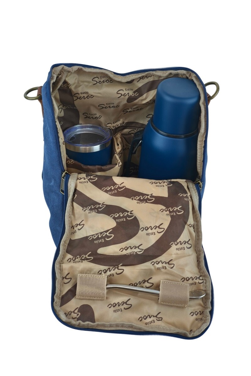 Bolso matero 3 en 1 Azul