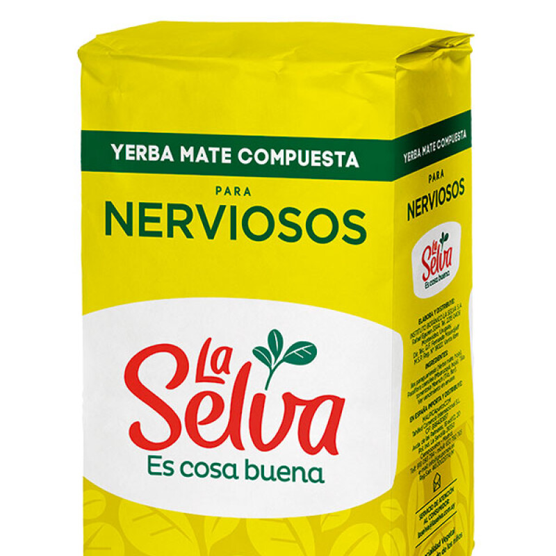 YERBA LA SELVA 1K NERVIOSOS Yerba La Selva 1k Nerviosos