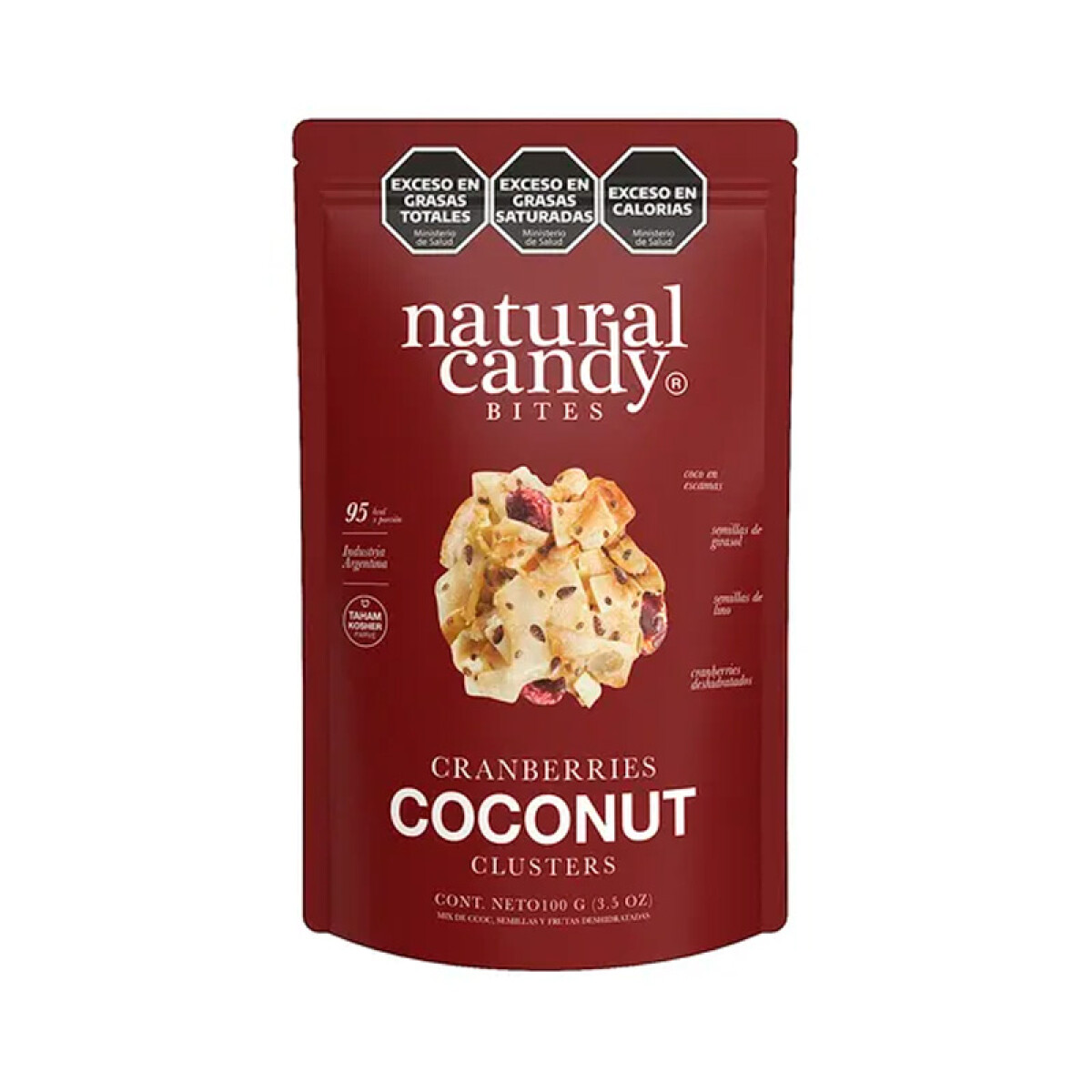 Bite cranberries coconut 100g Natural Candy 