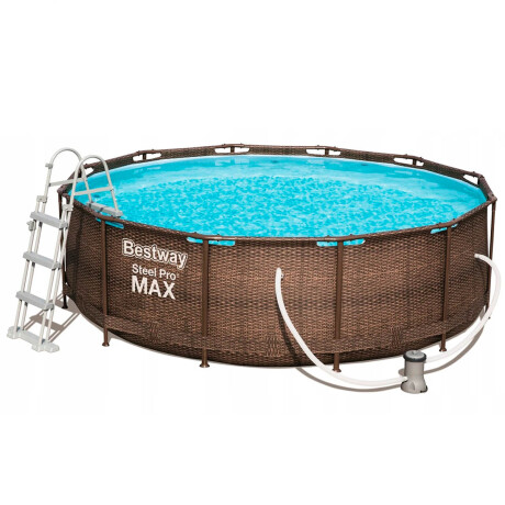 Piscina Bestway Rattan 9150 L Estructural 366x100 Cmb001097