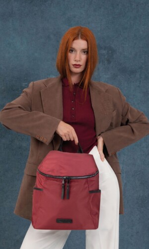 MOCHILA VIOLETA BORDEAUX