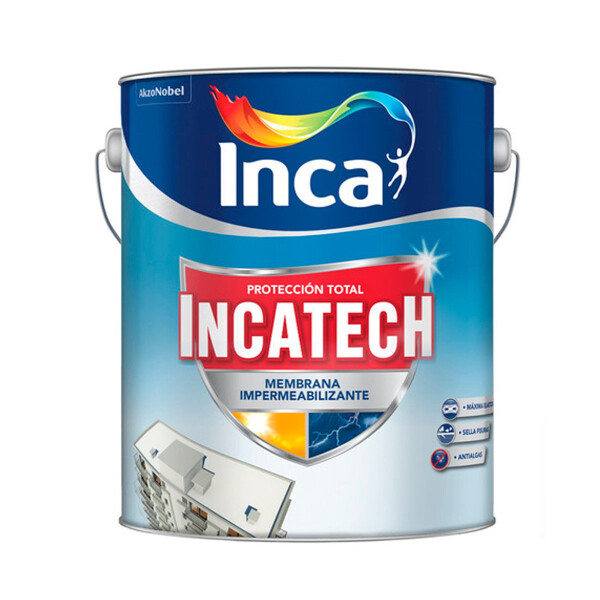 Incatech Plus Membrana Blanco 4kg Inca Incatech Plus Membrana Blanco 4kg Inca