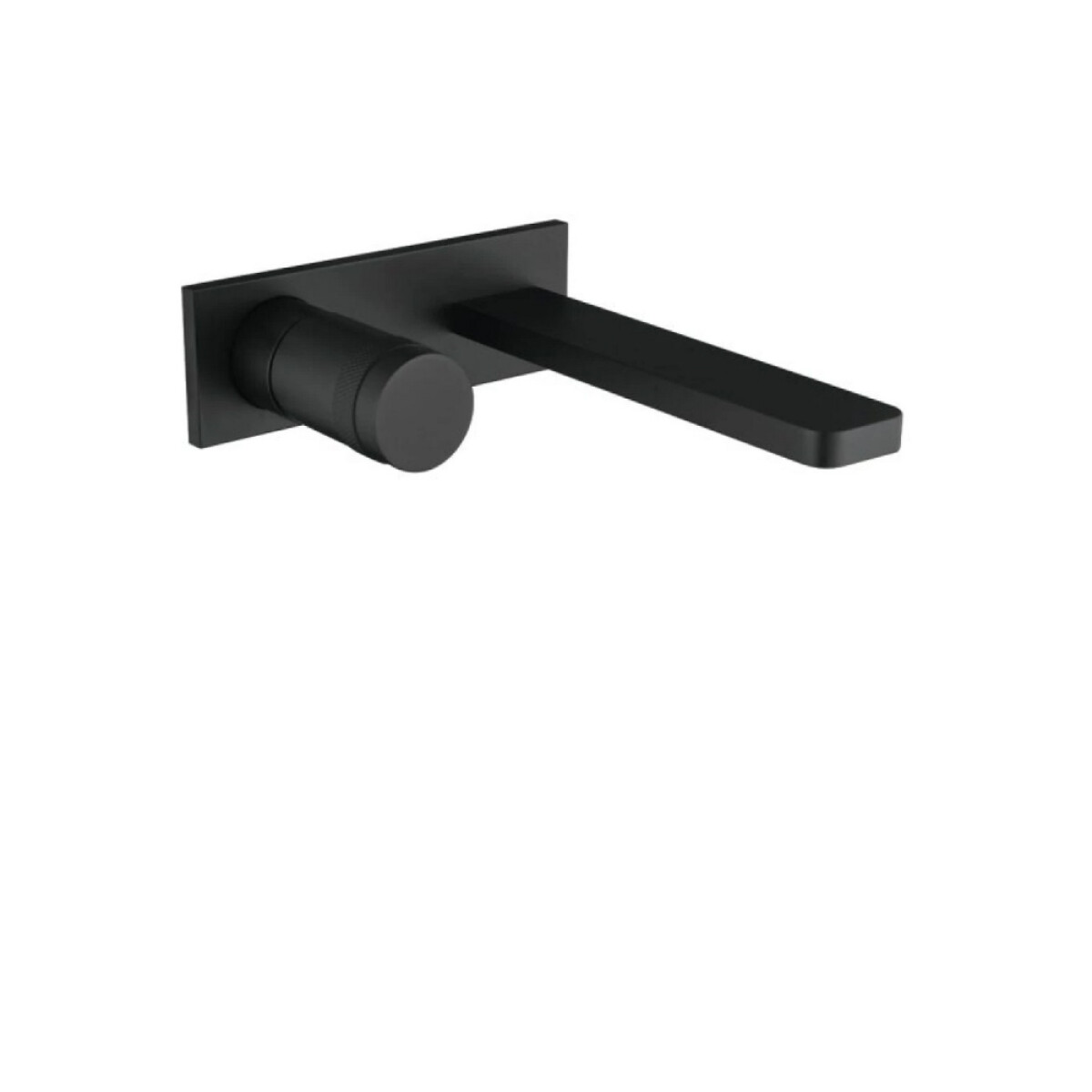 Grifería de Lavatorio para Pared Monocomando con Válvula Black Línea Onix 