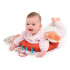 Almohada Para Bebe Actividades Estimulación Sensorial Ludi Color Naranja