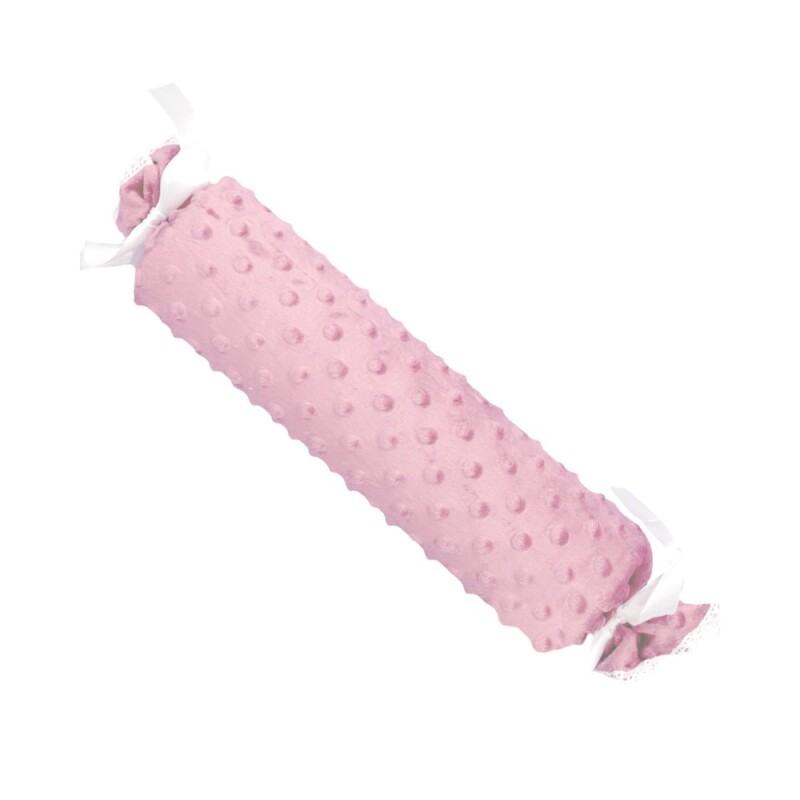 Almohadón Bebé Caramelo Topitos Rosa 7x32Cm TB COJIN BEBE CARAMELO TOPITOS ROSA 7X32CM 9914