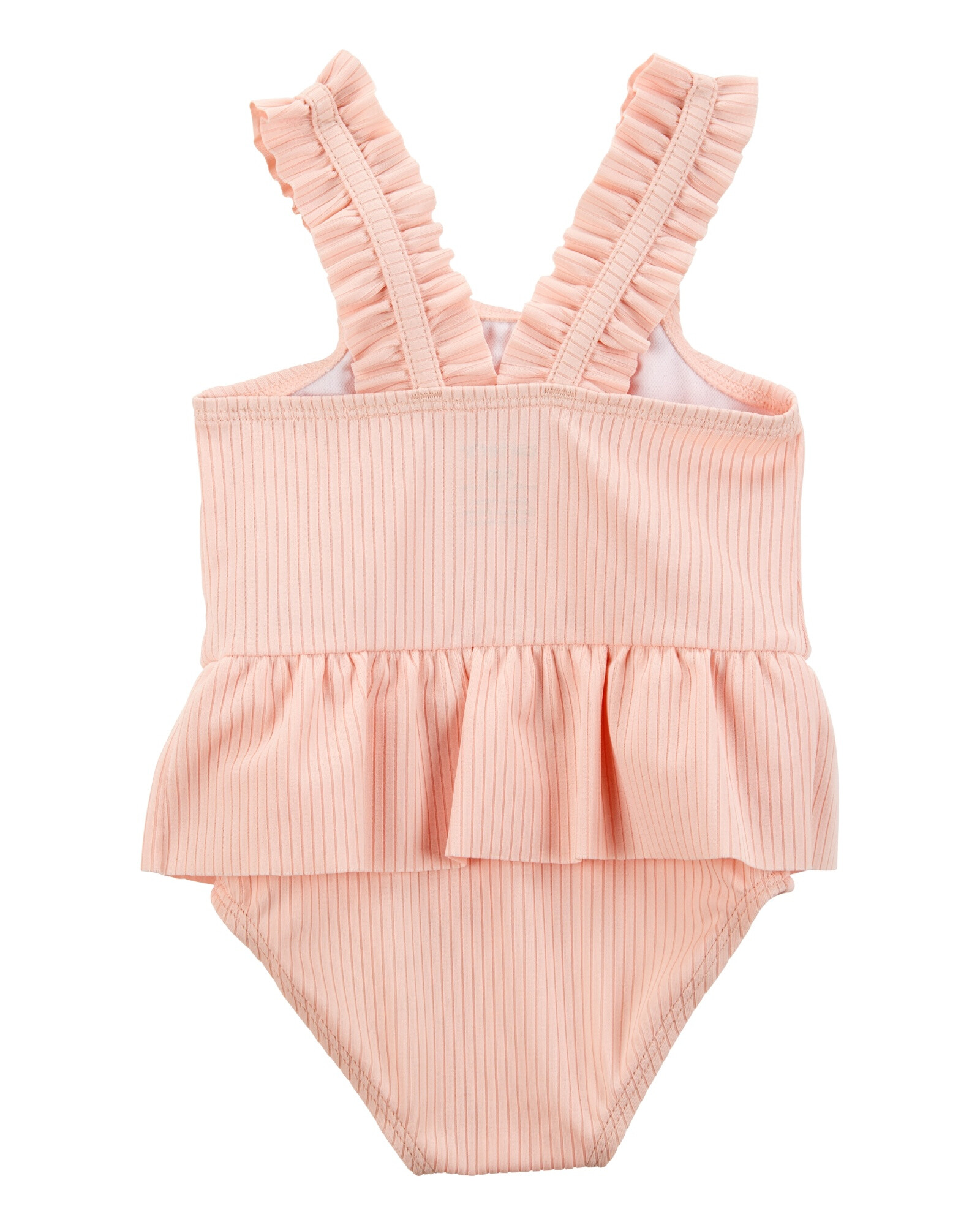 Set dos piezas, malla de baño y gorro, con protección UPF 50+, rosado Sin color