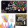 Set X52p Marcadores Metálicos Acrílicos Cinta Washi Esc002006
