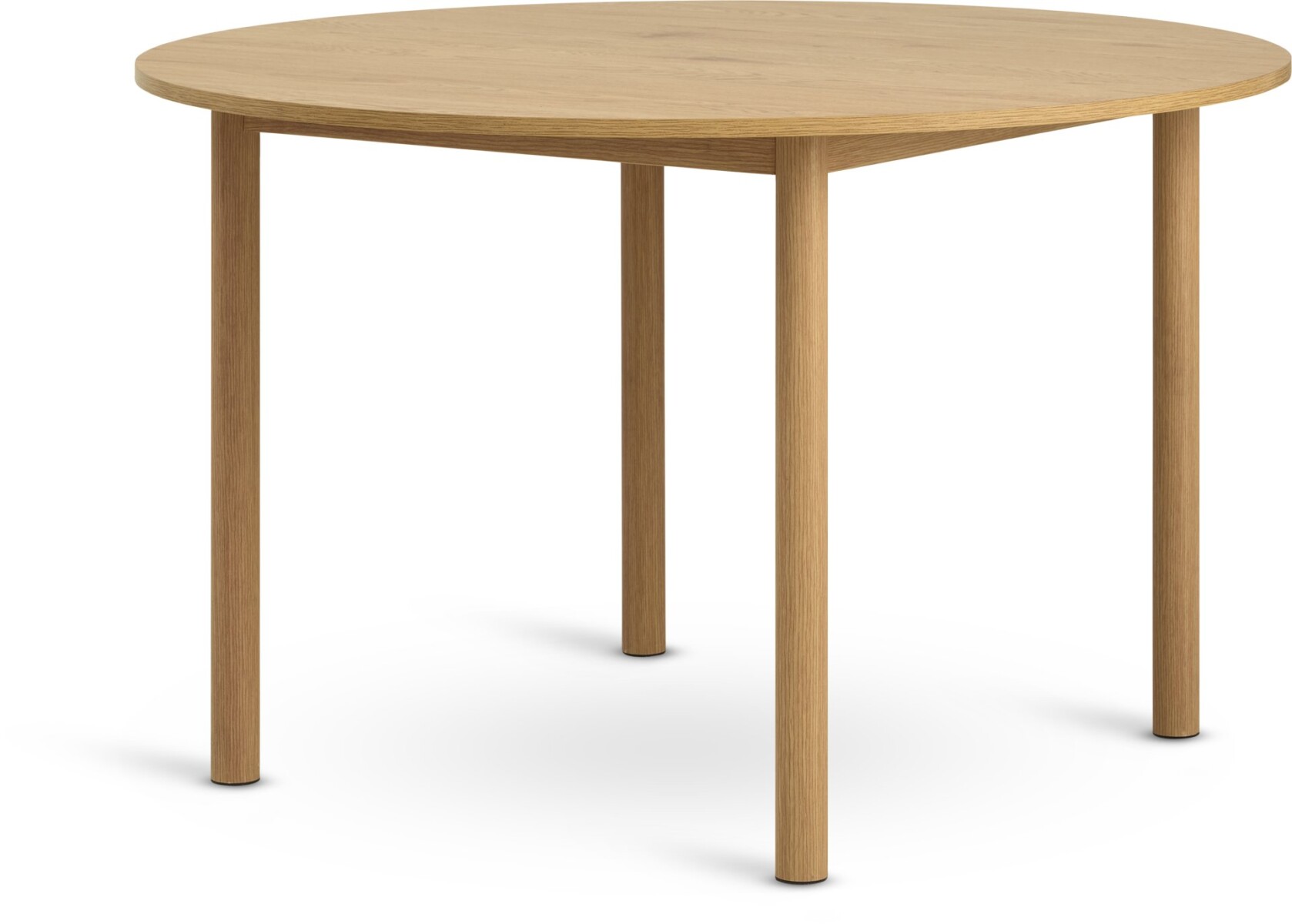 Mesa de comedor ALSTED Ø120 color roble 