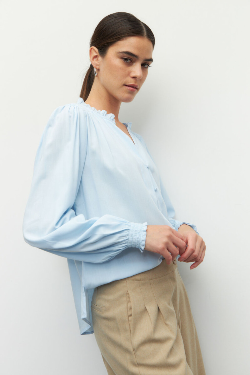 CAMISA AVOCADO Celeste Bebé