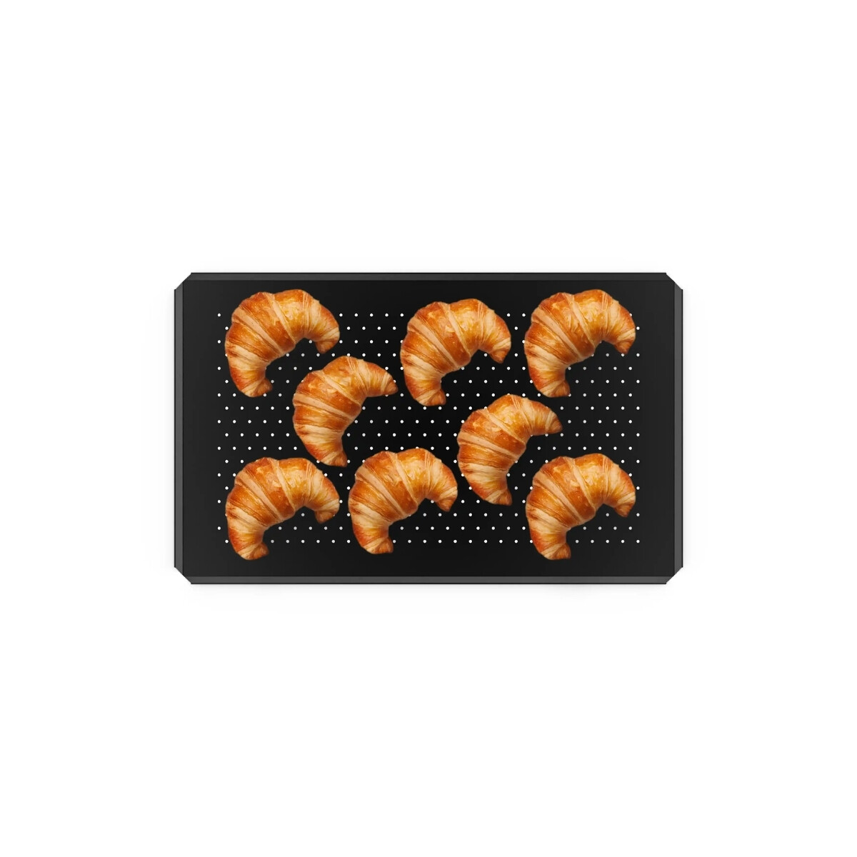 Bandeja Perforada para Panaderia de Aluminio Antiadherente GN 1/1 53 x 32,5 cm 