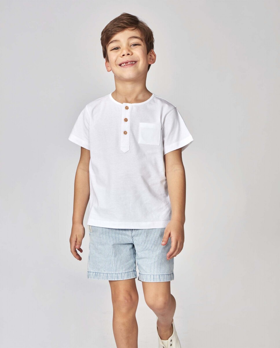 Camiseta Panadera - Azul 