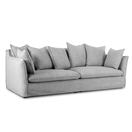 SOFÁ 4 CUERPOS TELA-PREMIUM GRIS BAHAMA