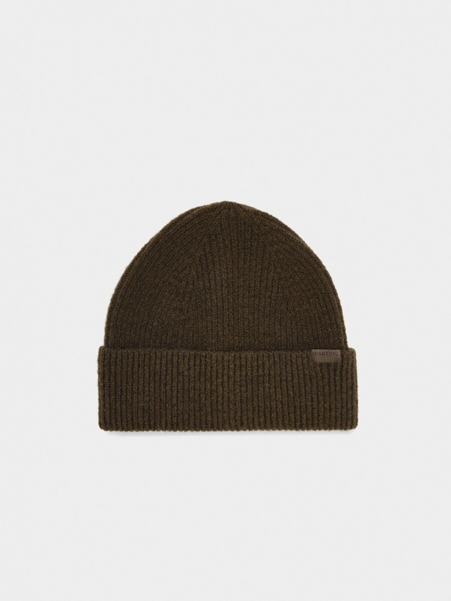 Gorro Con Dobladillo caqui