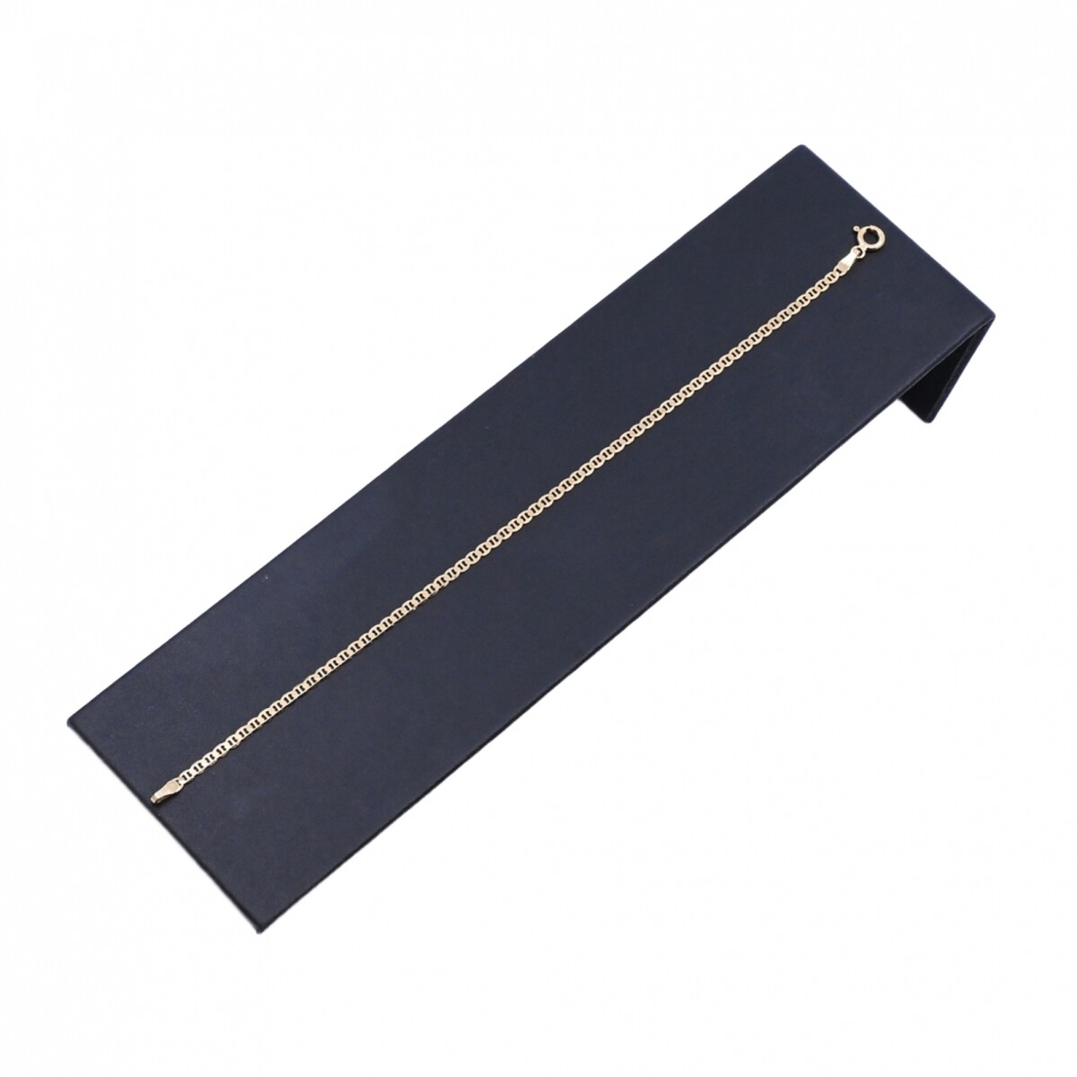Pulsera oro 18k eslabón barco. 