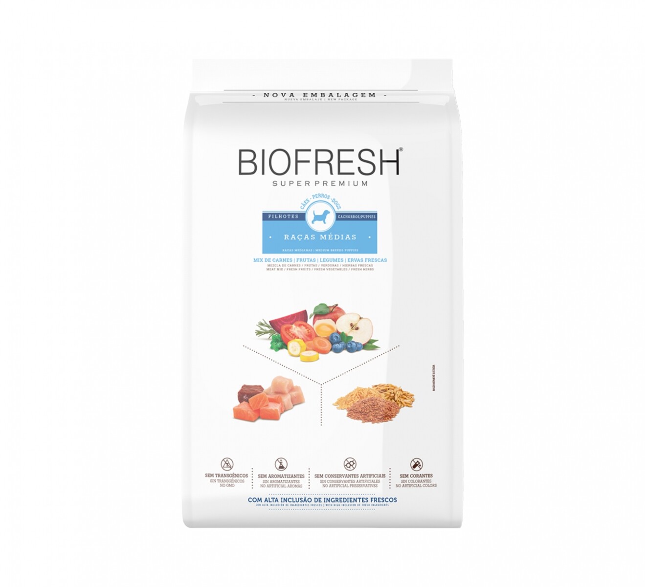 Biofresh Perro Cachorro Razas Medianas - 3 kg 