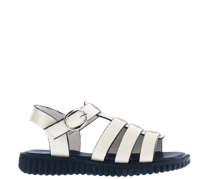 Sandalias de Niña MINI Miss Carol TAO franciscana Blanco Hueso