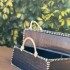 Rectangular Table Basket Trenzado Grande Negro