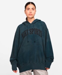 Abrigo Nike Sportswear Phoenix Fleece de Mujer Azul