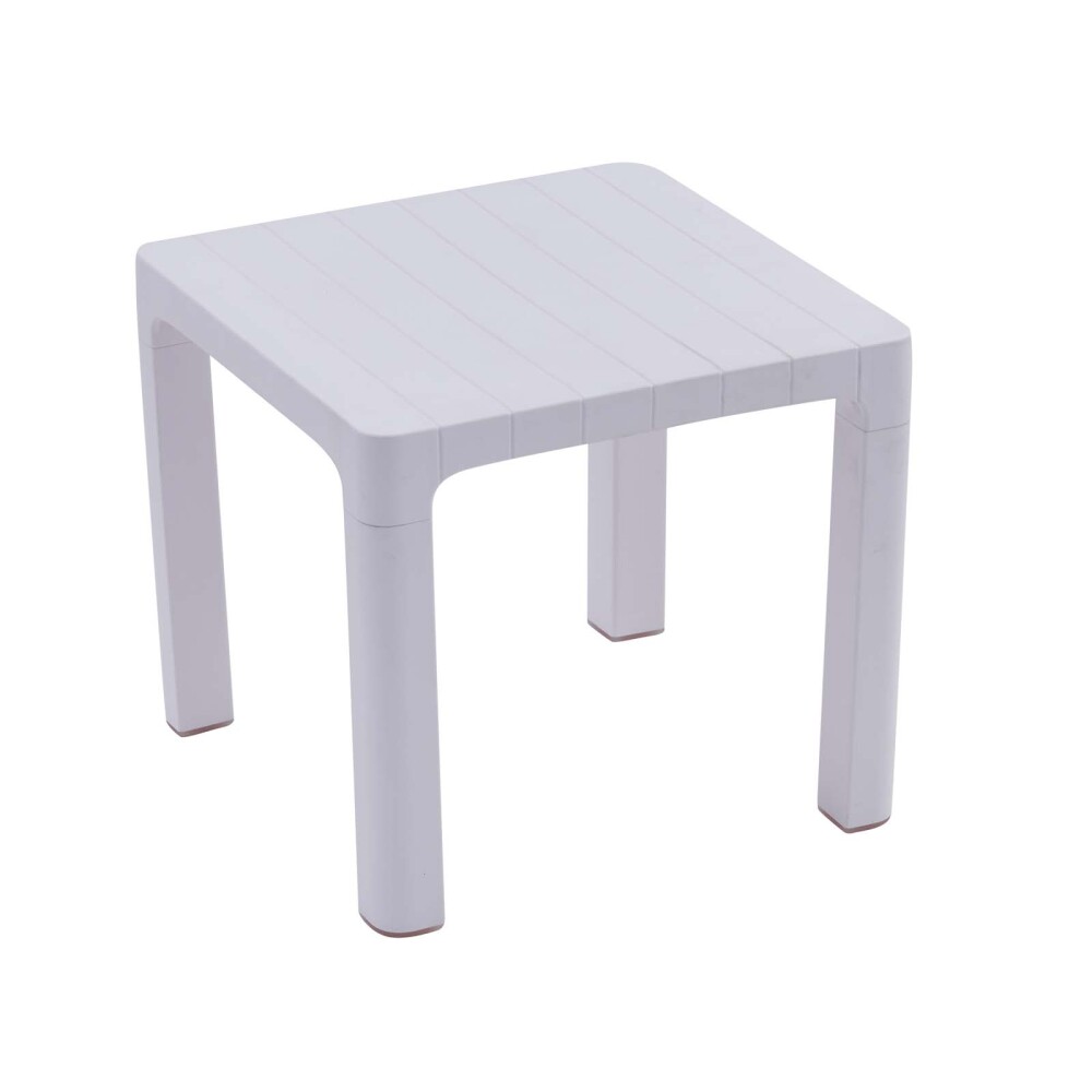 SET DE TERRAZA EXTERIOR POLIPROPILENO BLANCO CARTAGENA
