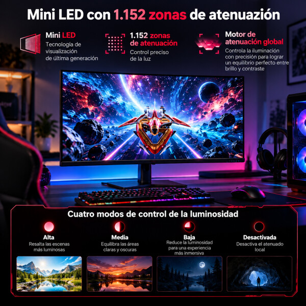 Monitor Gaming Xiaomi G25i 2026 24,5" Full Hd 240 Hz MONITOR XIAOMI 25" G25I 2026 240HZ