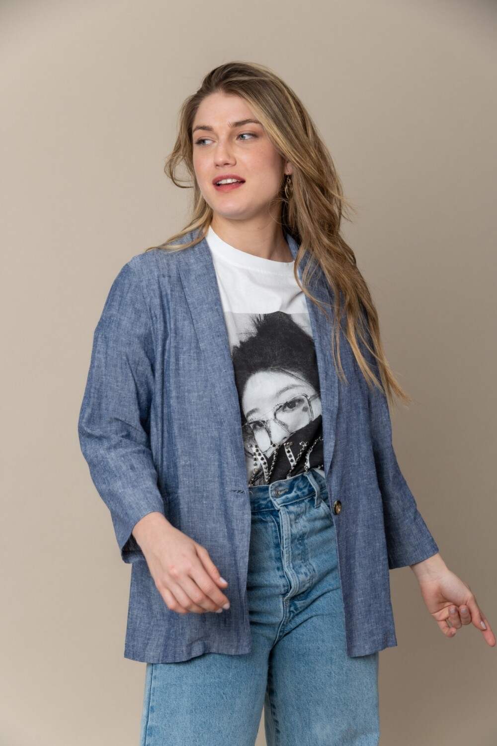 BLAZER CAROL Azul