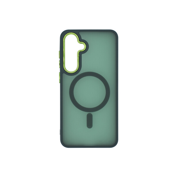 Protector para Samsung Galaxy S24 Fe MagSafe color verde Protector Para Samsung Galaxy S24 Fe Magsafe Color Verde