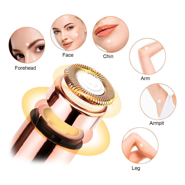 Depiladora Facial Removedor De Vello Sin Dolor Recargable Usb Depiladora Facial Removedor De Vello Sin Dolor Recargable Usb