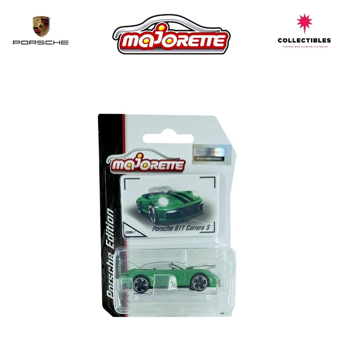MAJORETTE! PORSCHE EDITION - 911 CARRERA S 