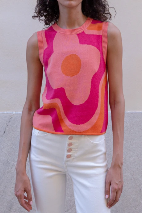 Chaleco Maui Fucsia