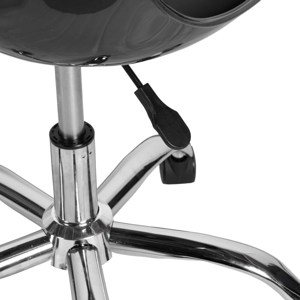 SILLA DE OFICINA POLIPROPILENO NEGRO HYL-053