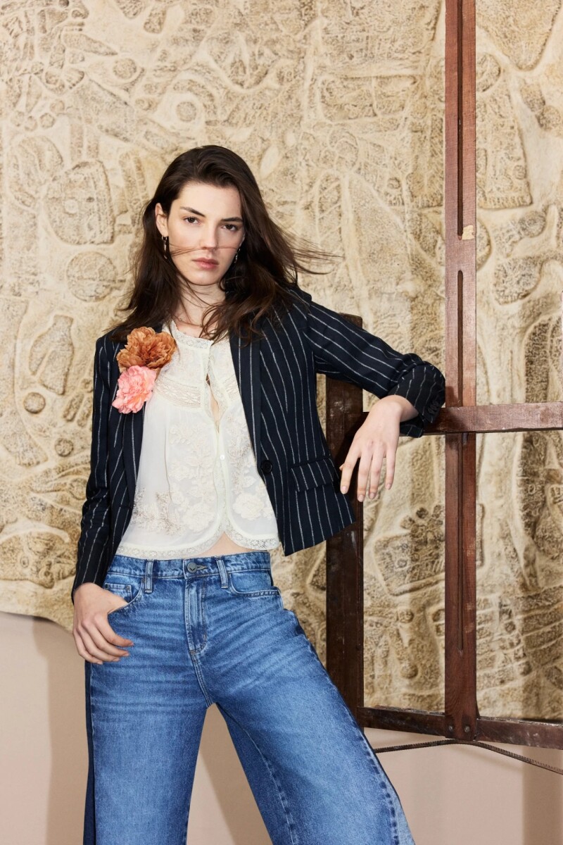 SACO STRIPES CROP 