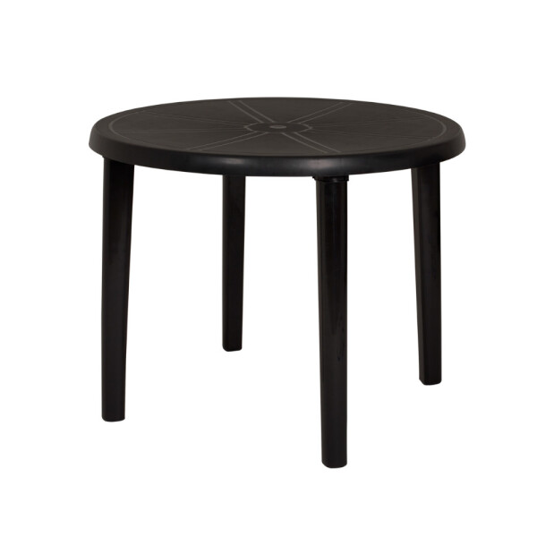 MESA REDONDA MOR NEGRA 90ØX72 NEGRO