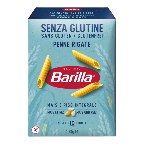 Barilla Pasta Penne Rigate Gluten Free 400g Barilla Pasta Penne Rigate Gluten Free 400g