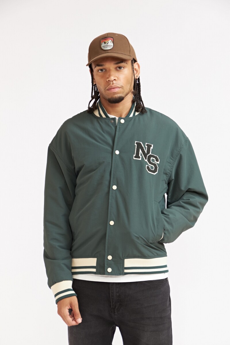 CAMPERA COLLAGE - VERDE 