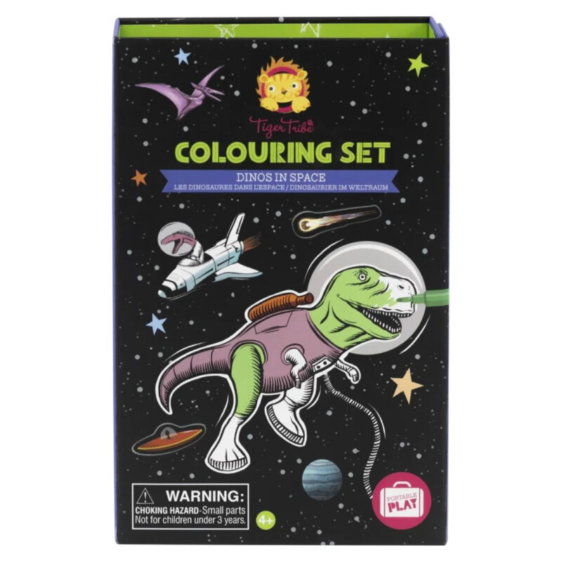Set para Pintar- Dinos en el espacio Set Para Pintar- Dinos En El Espacio