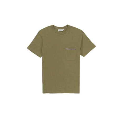 Remera Mc Rhythm Linen Ss TShirt Verde