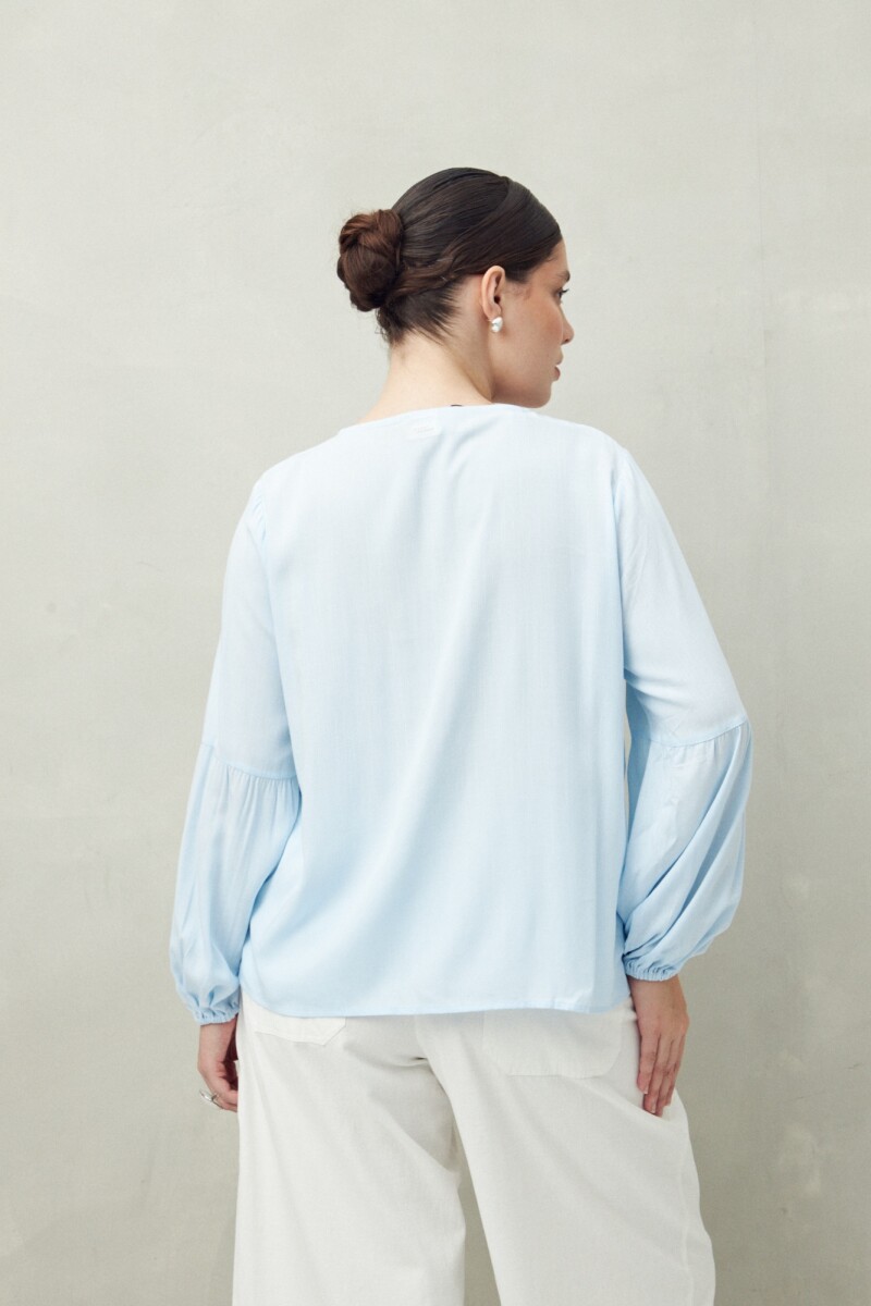 CAMISA REBELLE Celeste