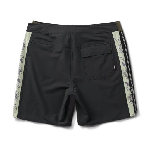 Boardshort Roark Passage Hemp - Negro Boardshort Roark Passage Hemp - Negro