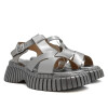 Sandalias Chill Sunday de Mujer - YF12W Gris