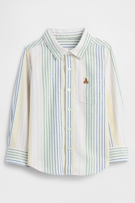 Camisa Oxford Toddler Niño Sp Multi Stripe Sp25