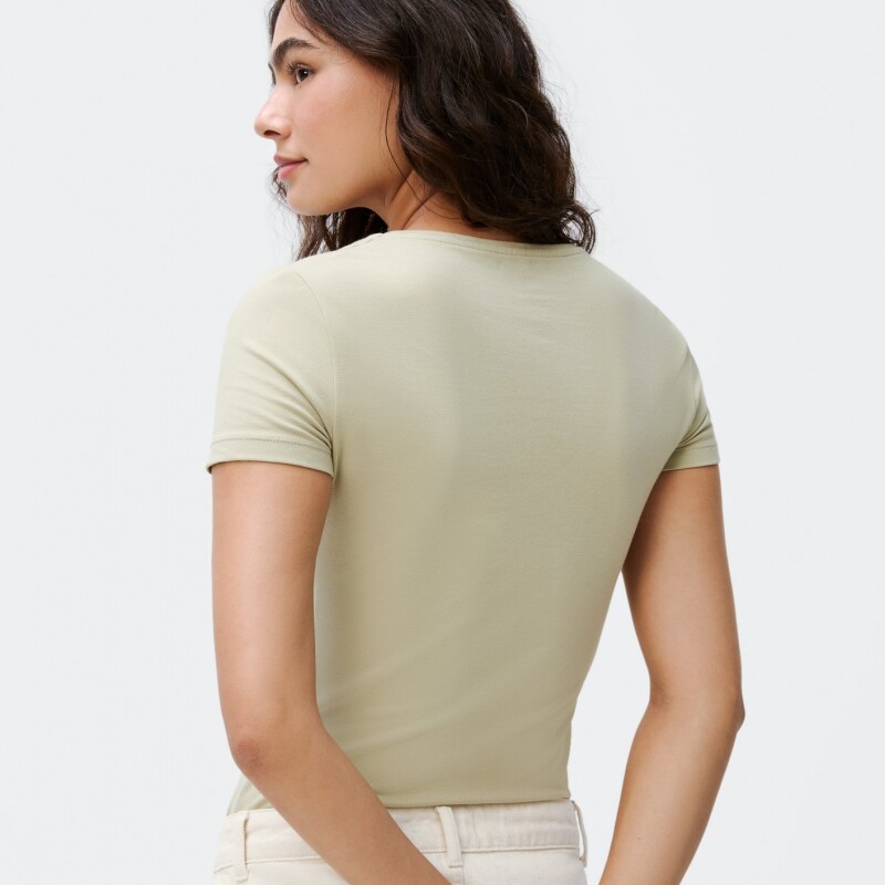 BLUSA MM FEM OLIVA CLARO