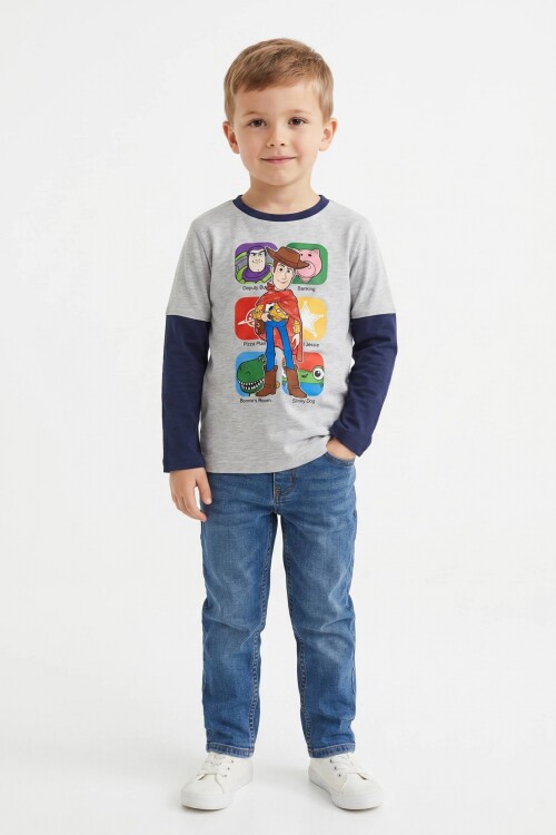 Remera m/l niño toddler TOY STORY AZUL